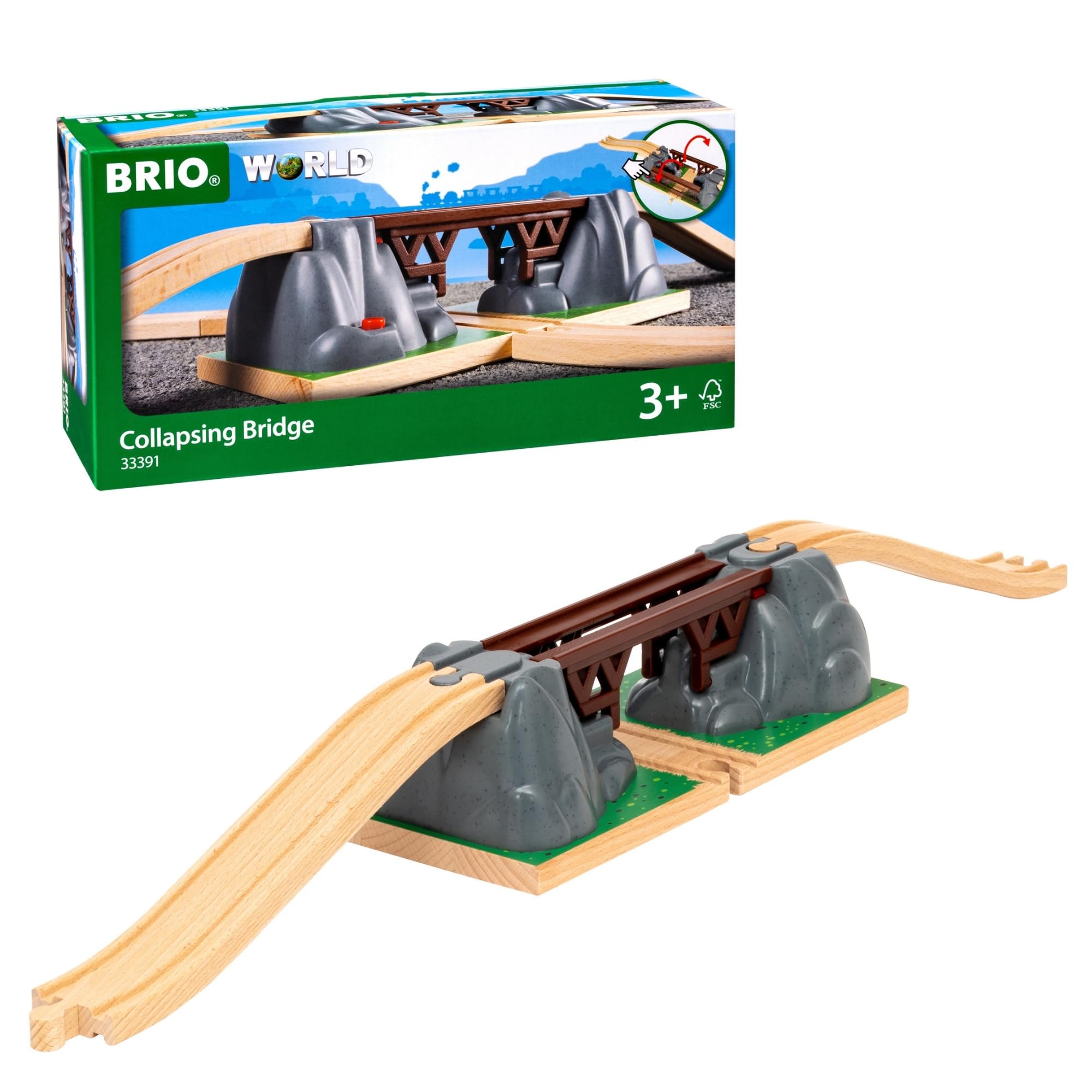 Brio World Einsturzbrücke