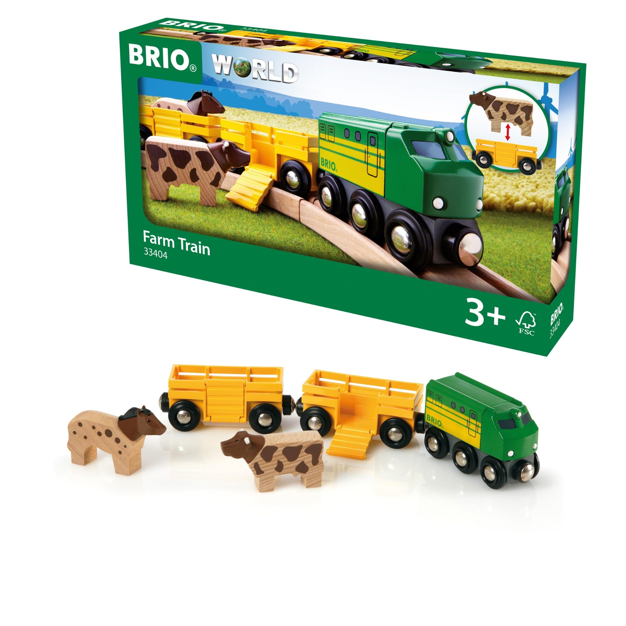 Brio World Bauernhof-Zug