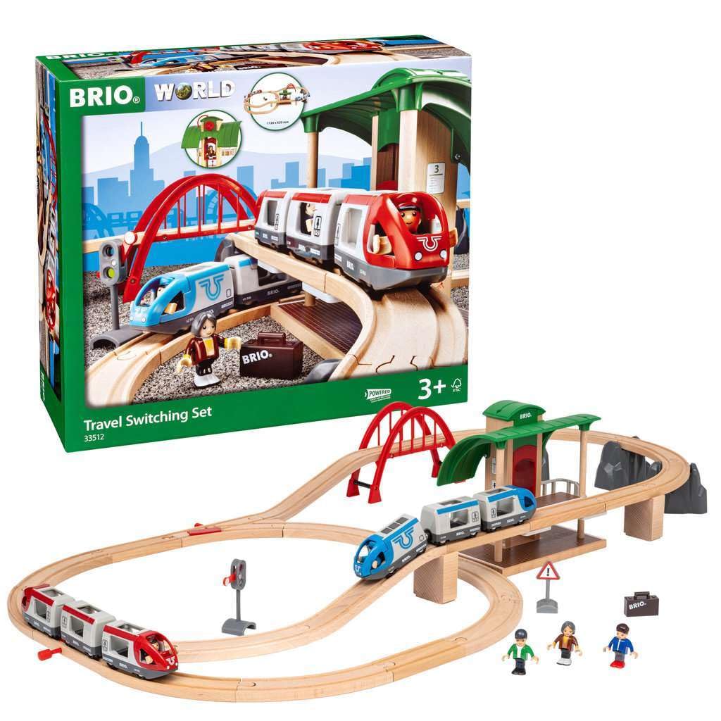 Brio World Großes Bahn Reisezug Set