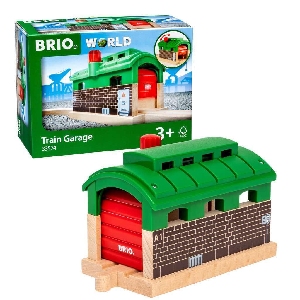 Brio World Lokschuppen avec Rolltor