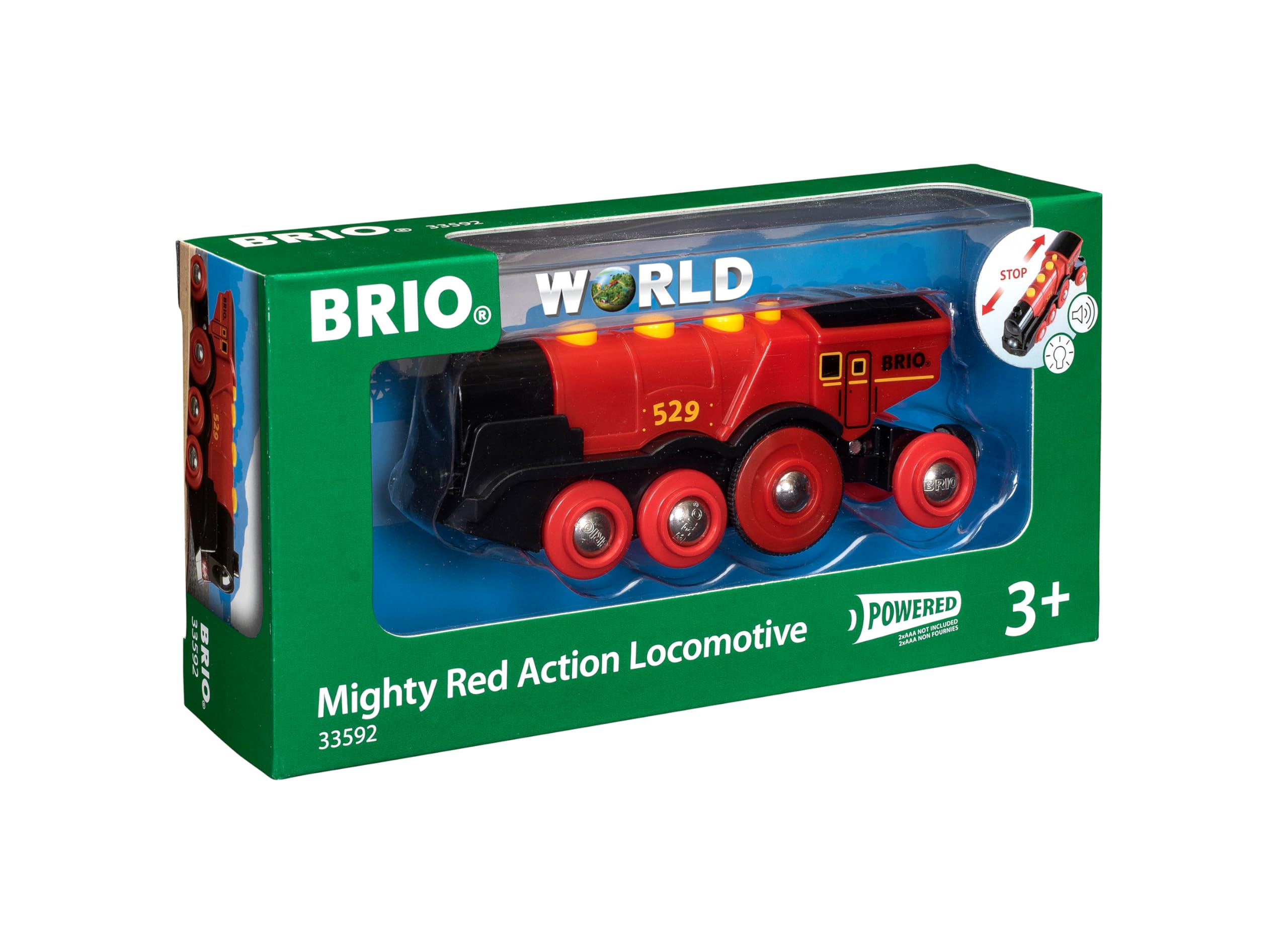 Brio World Rote Lola Batterielok