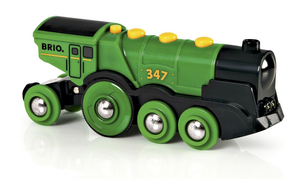 Brio World Grüner Gustav Batterielok