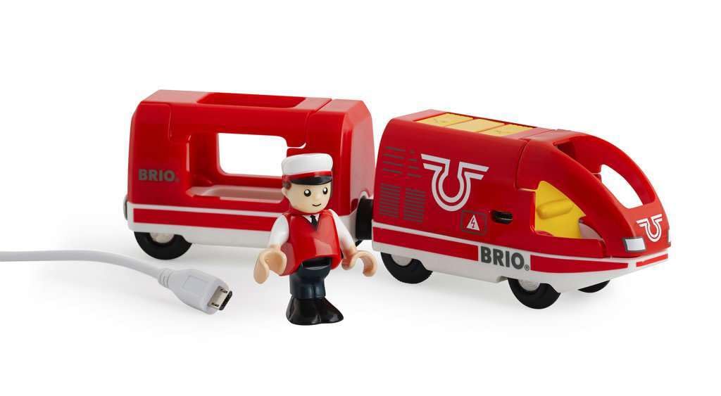 Brio World Roter Akku-Reisezug