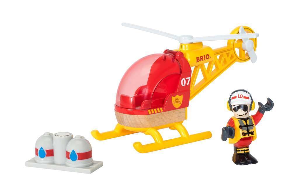 Brio World Feuerwehr-Hubschrauber