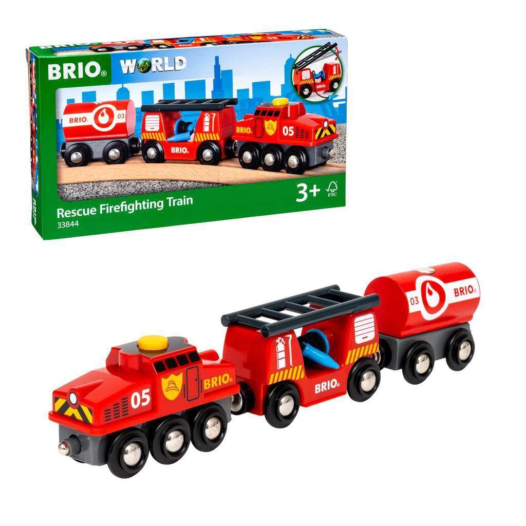 Brio World Feuerwehr-Löschzug