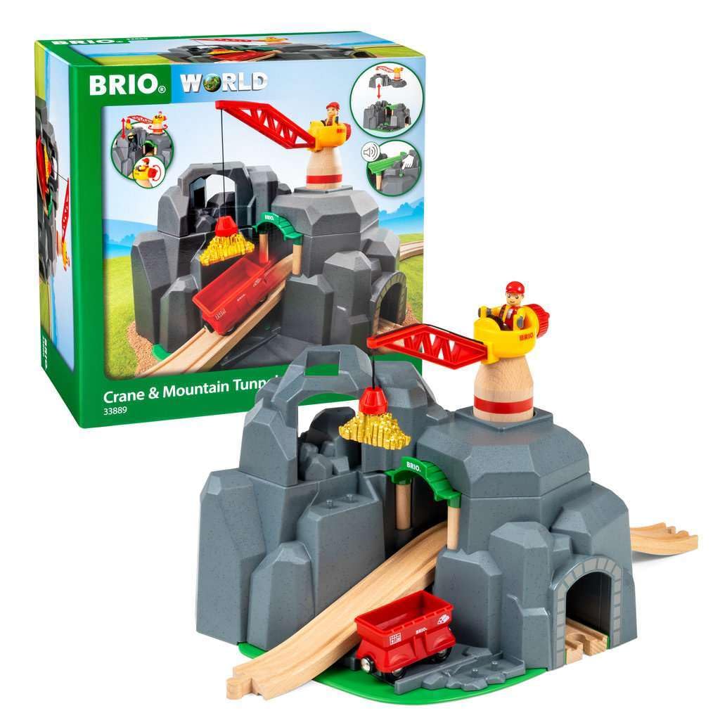 Brio World Große Goldmine avec Sound-Tunnel