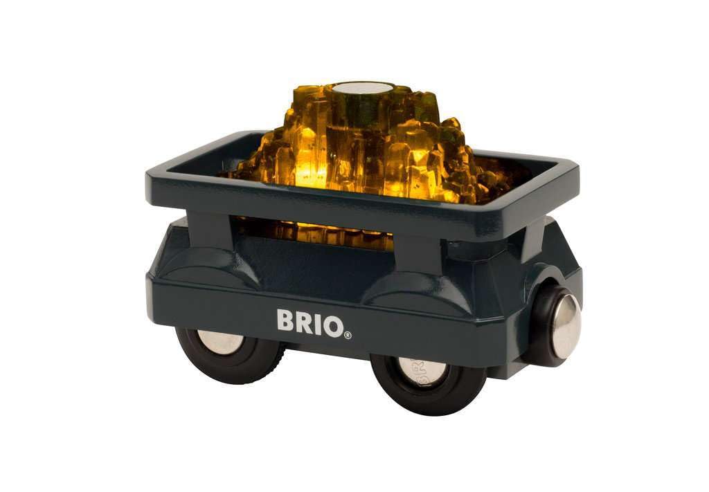 Brio World Goldwaggon avec Licht