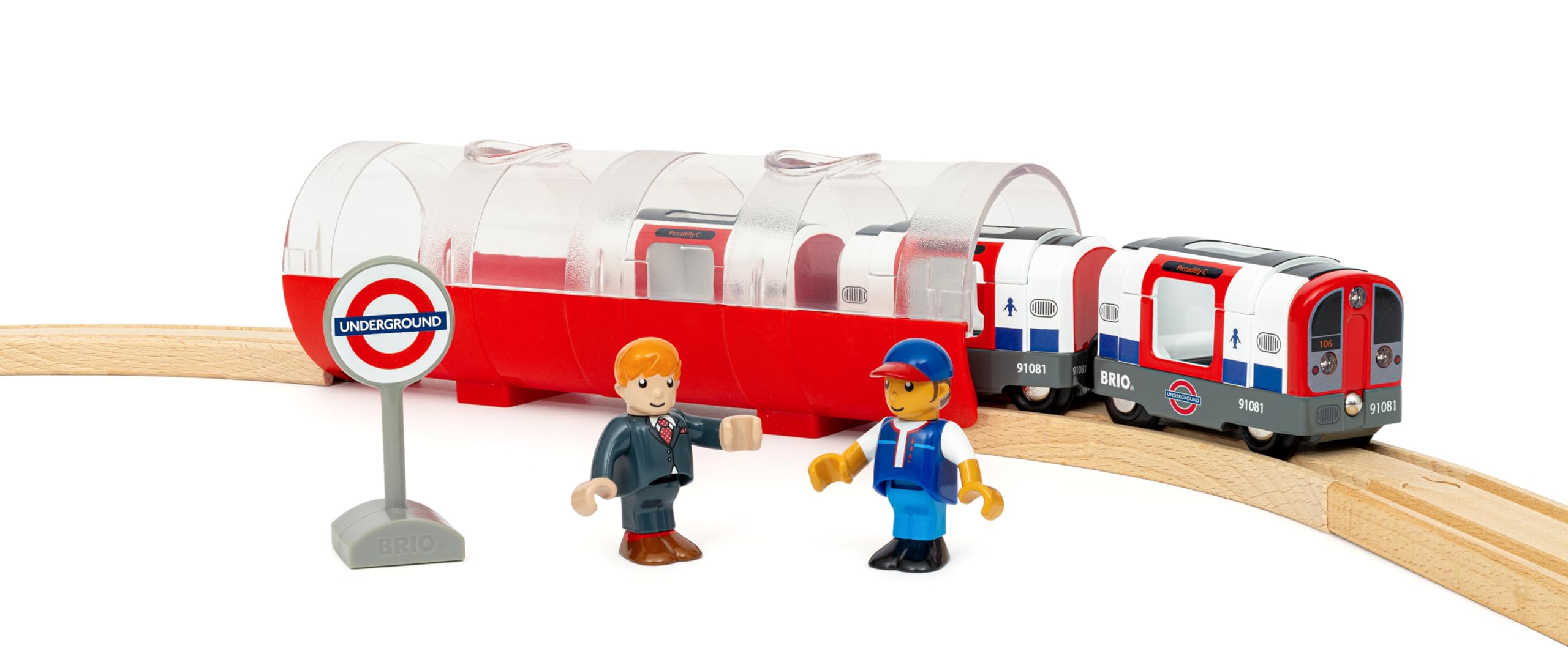 Brio World Londoner U-Bahn avec Licht et Sound