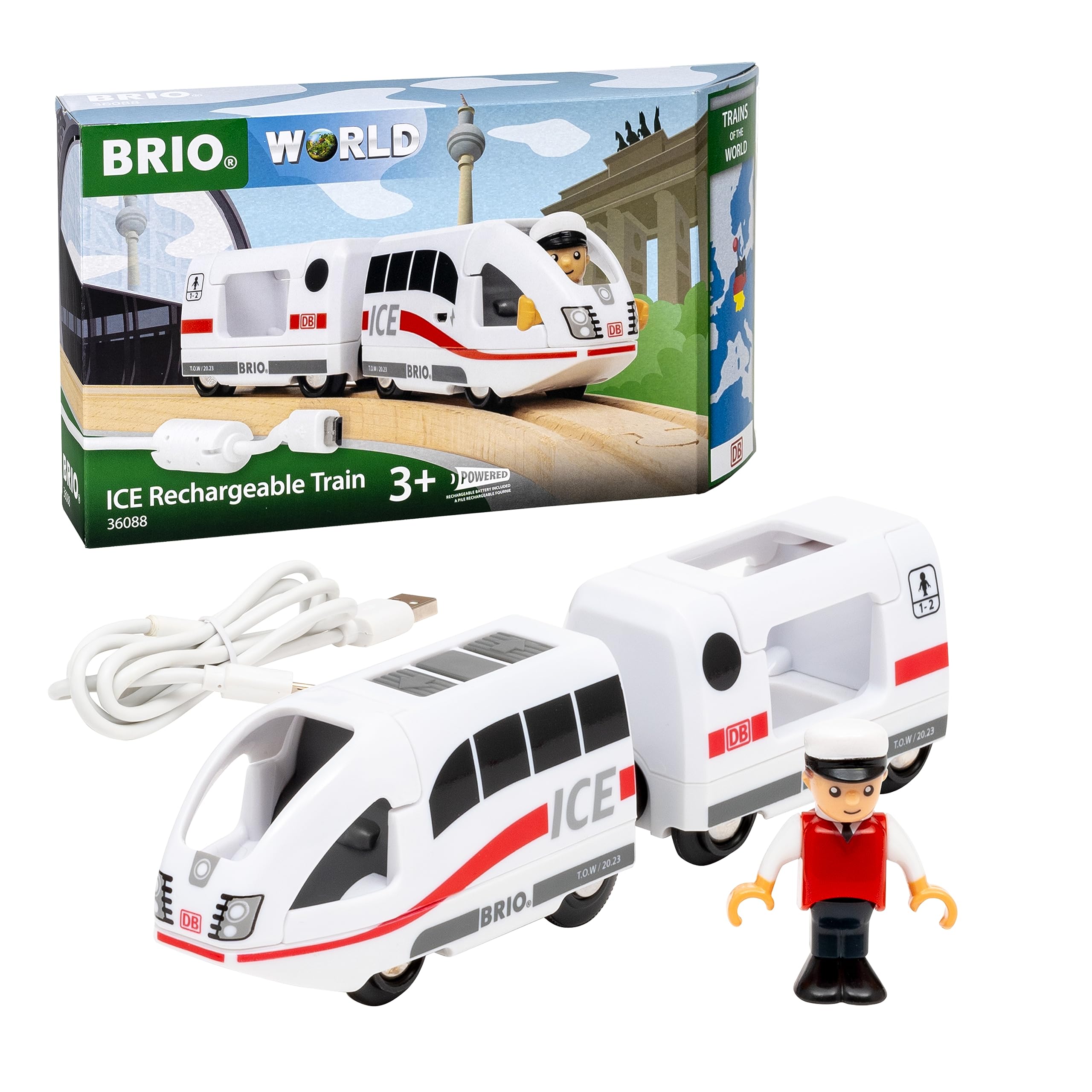 Brio World ICE Batterie Zug