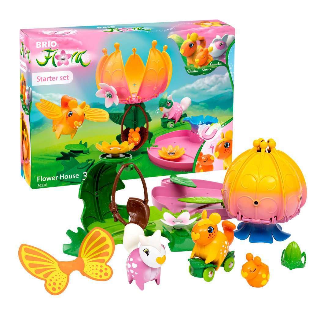 Brio Flora - Starter-Set Blumenhaus
