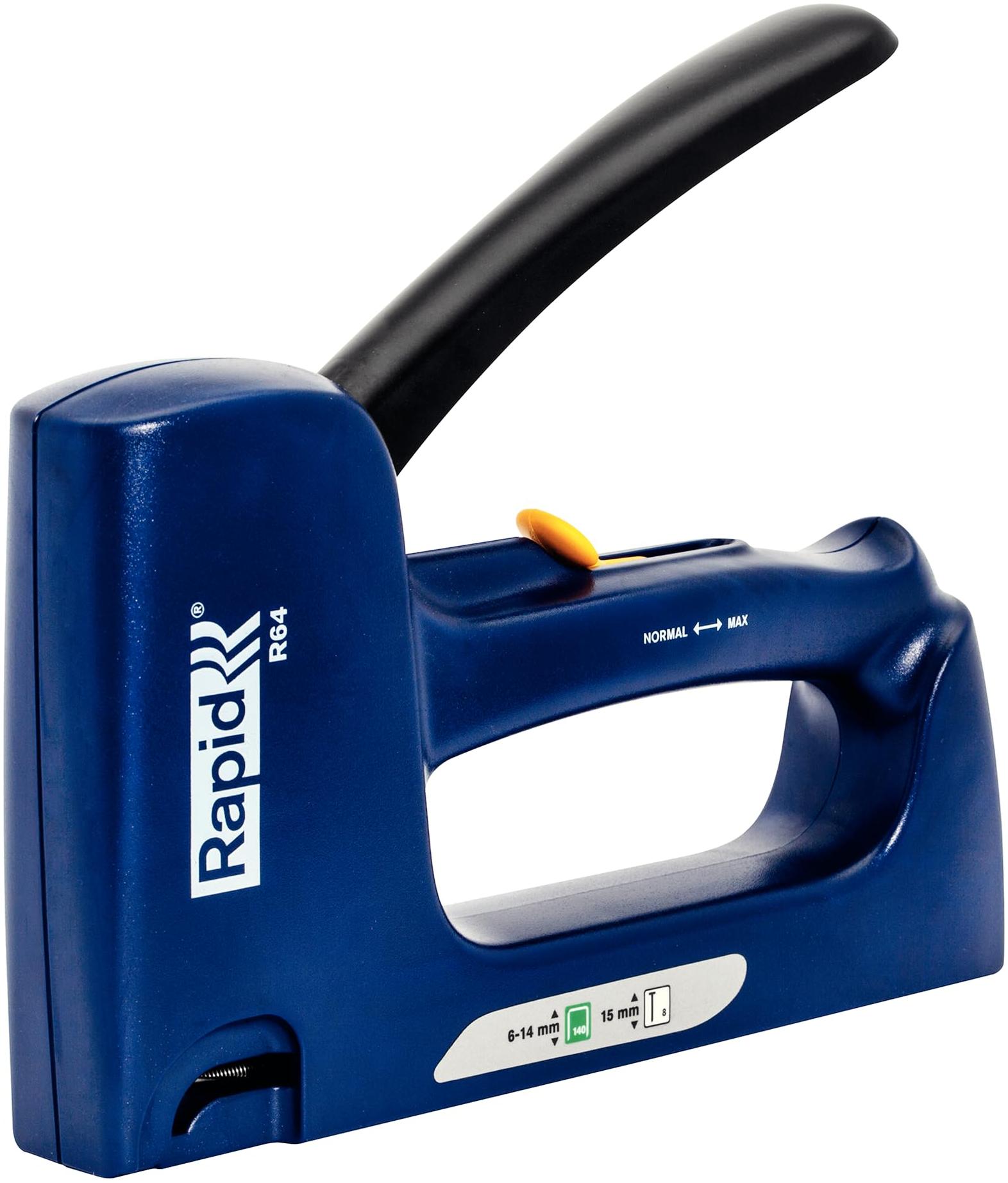 Rapid Agrafeuse manuelle grande capacité pour agrafes en fil plat et pointes R64E