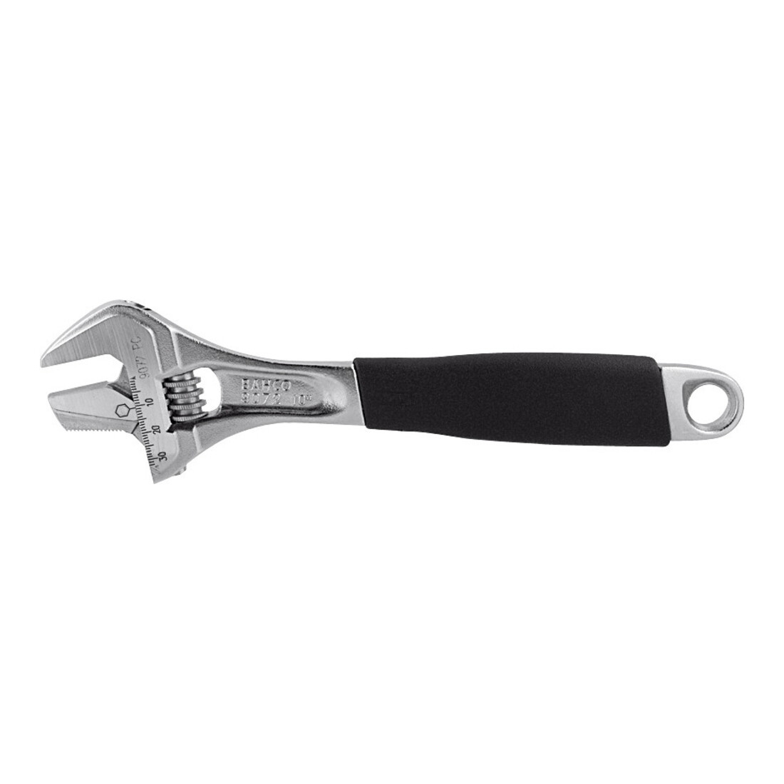 Bahco BAHCO Clé à molette avec mors réversible, Longueur totale: 255 mm
