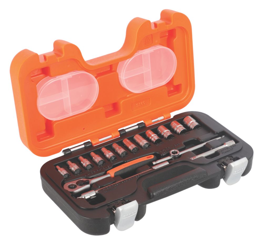 Bahco Assortiment de 16 douilles S160 1/4