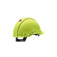 3M Casque de protection G3000N, ABS, système à cliquet, vert néon