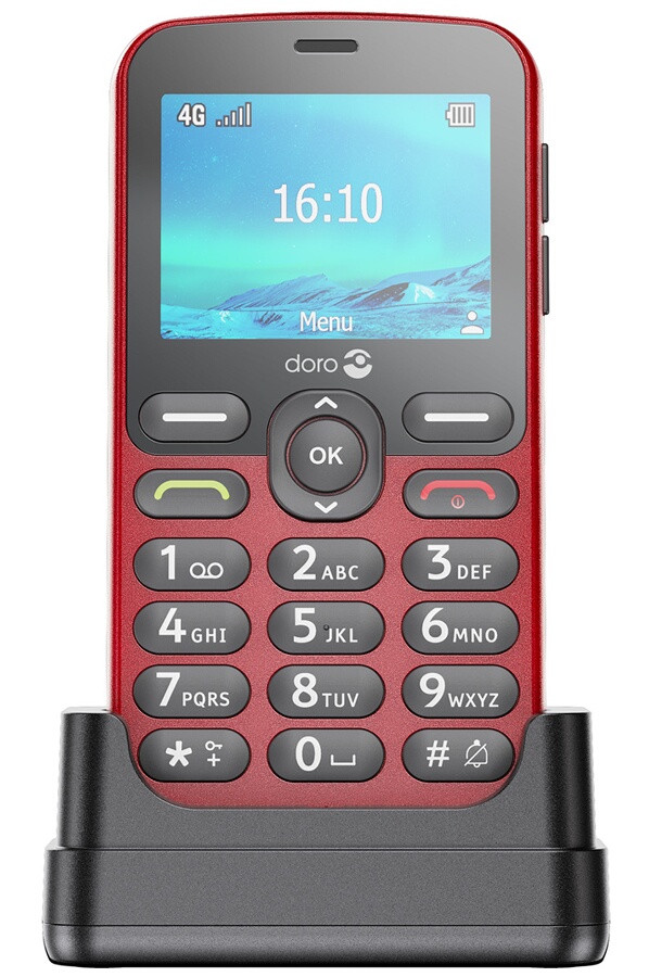 Doro telephone portable Doro 1880 rouge