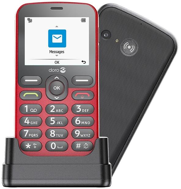 Doro bloc 4G seniors 1880 rouge