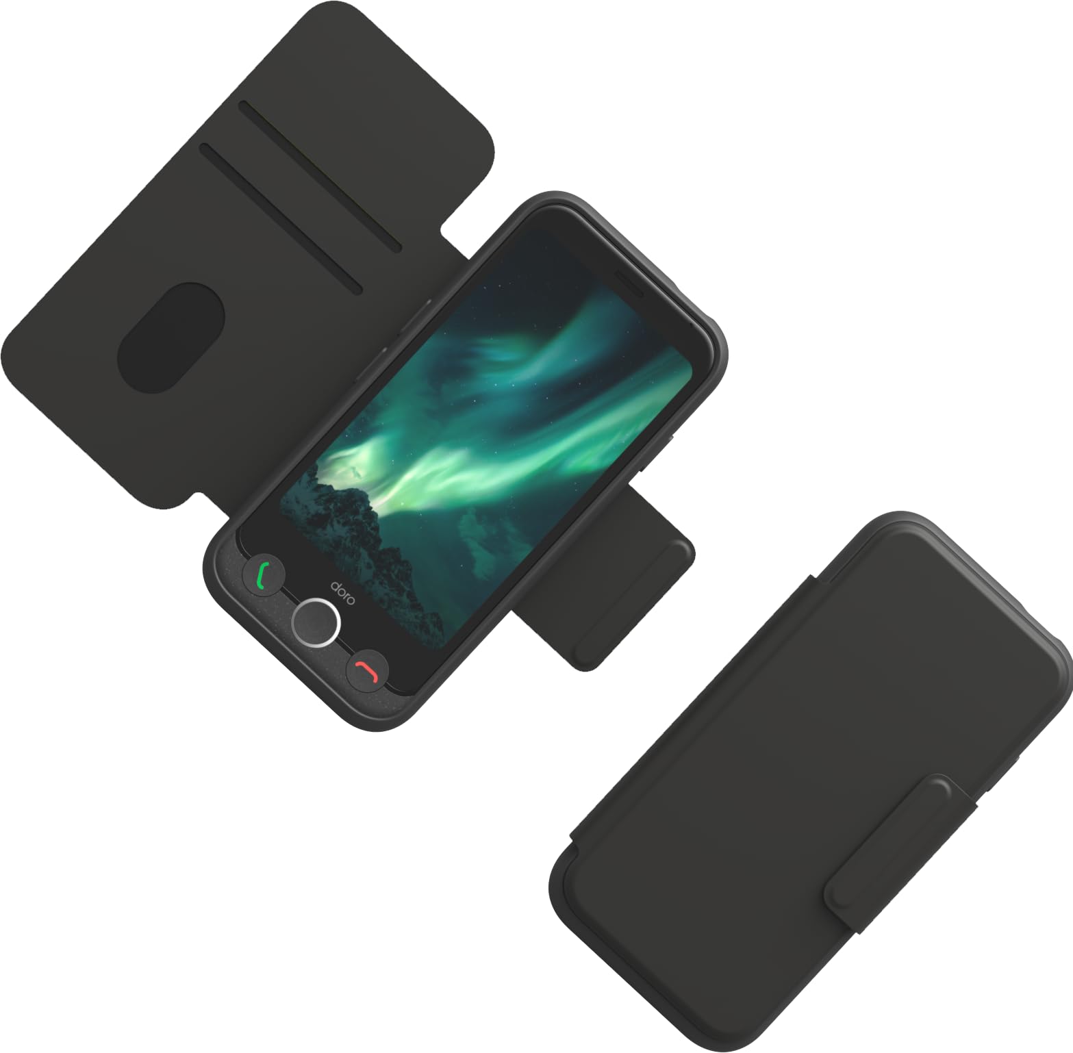 Doro Doro Aurora A1x Wallet Case GRAPHITE