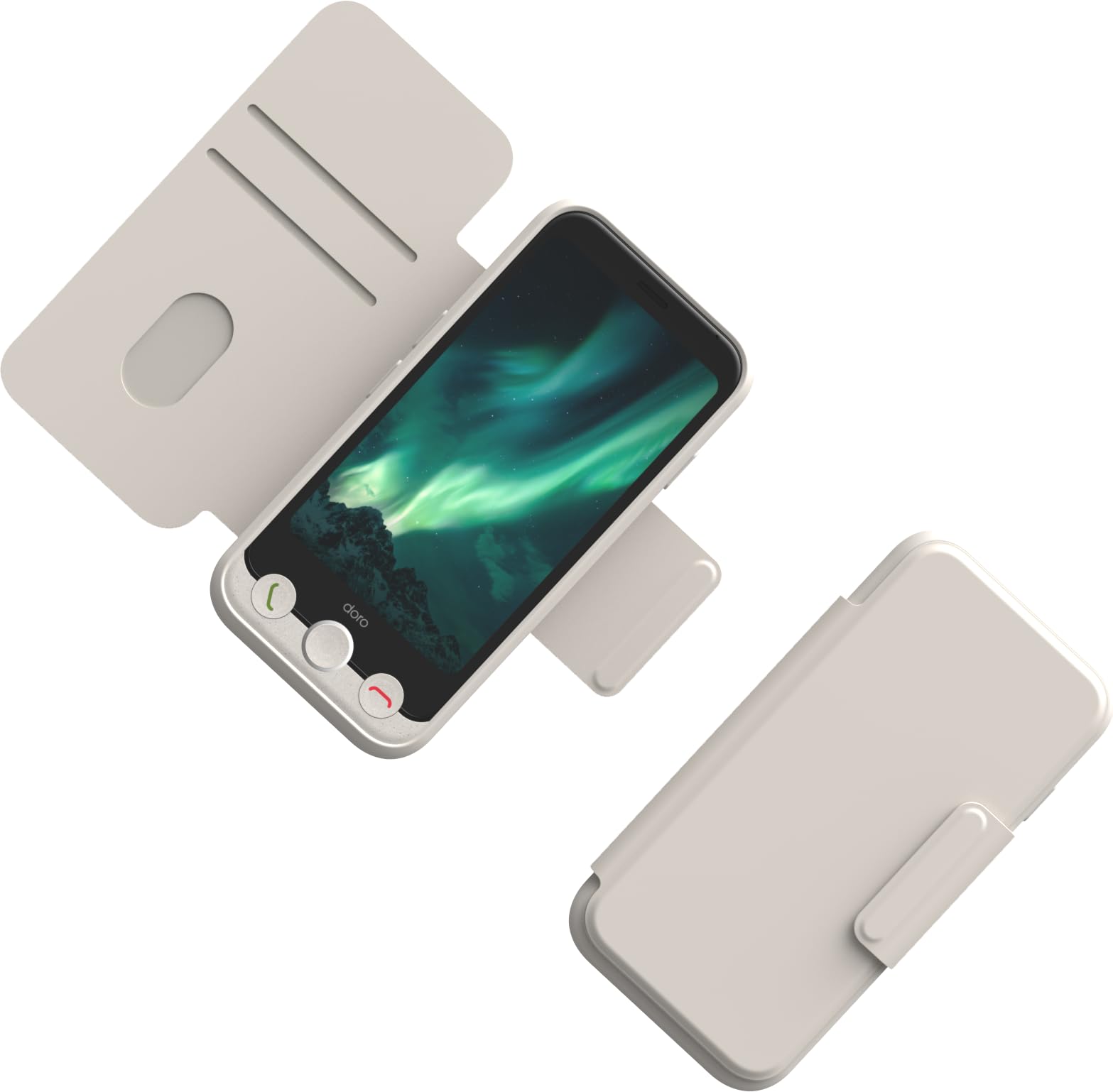 Doro Doro Aurora A1x Wallet Case BONE