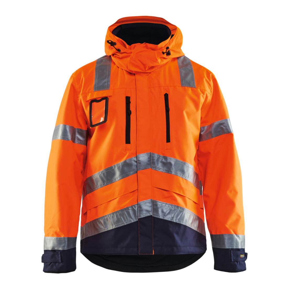 Blakläder Blouson fonctionnel de signalisation, orange / bleu marine, Taille unisexe: XL