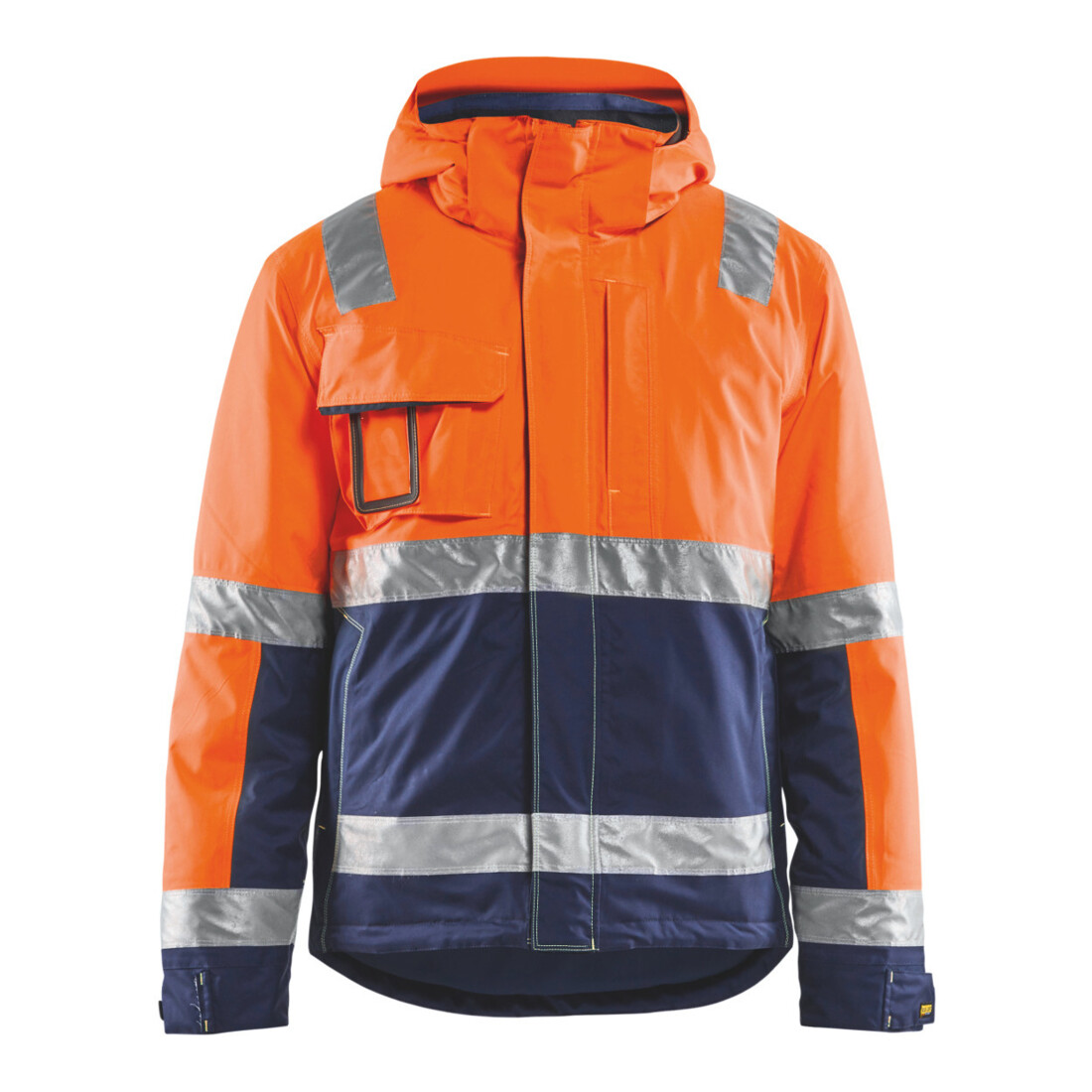 Blakläder BLAKLÄDER Blouson d'hiver de signalisation, orange / bleu marine, Taille unisexe: L