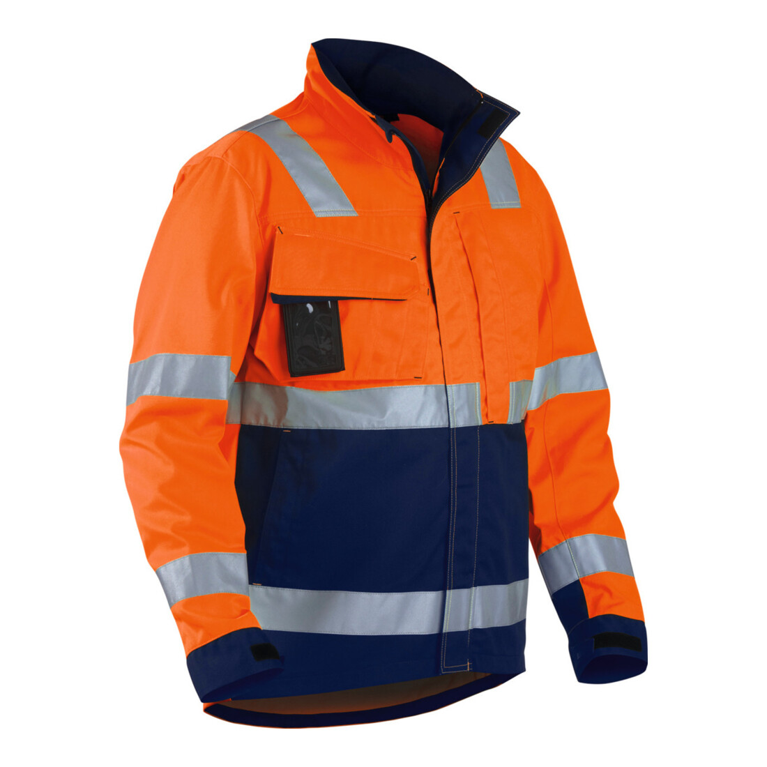 Blakläder Veste de signalisation, orange / bleu marine, Taille unisexe: M