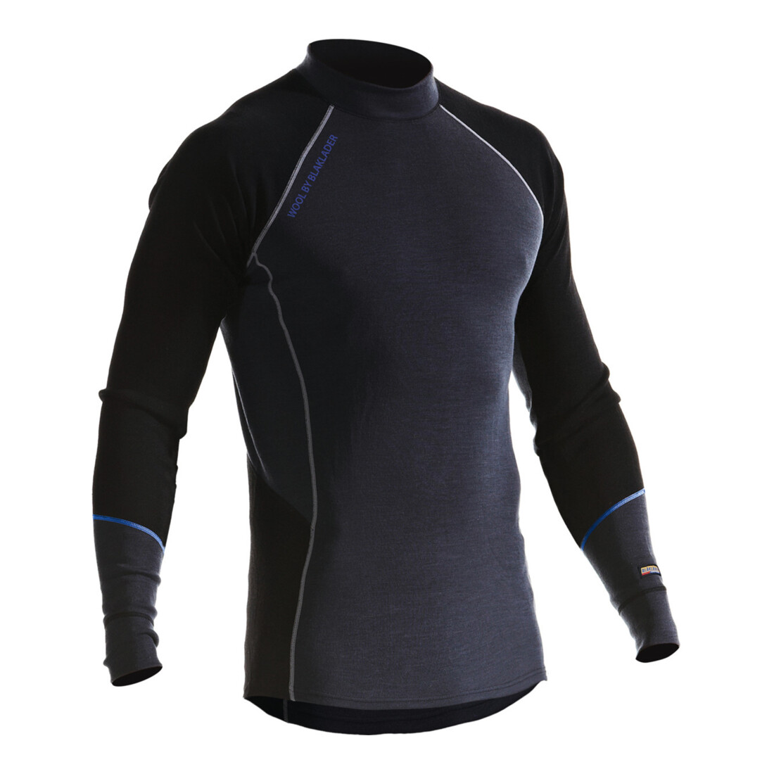 Blakläder maillot de corps chaude, gris / noir, Taille unisexe: XL