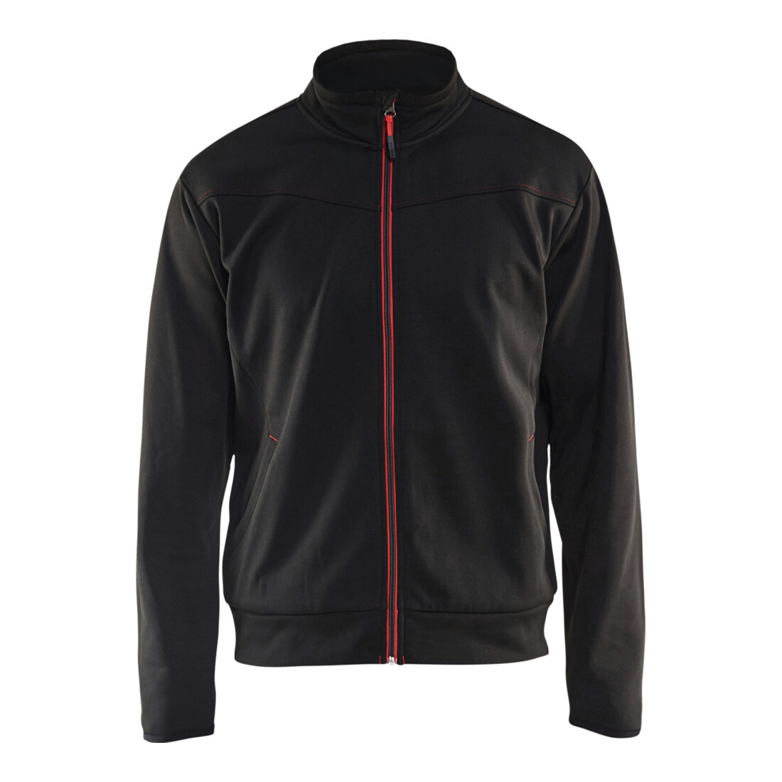 Blakläder Veste de survêtement Service Plus, Noir / rouge, Taille unisexe: M