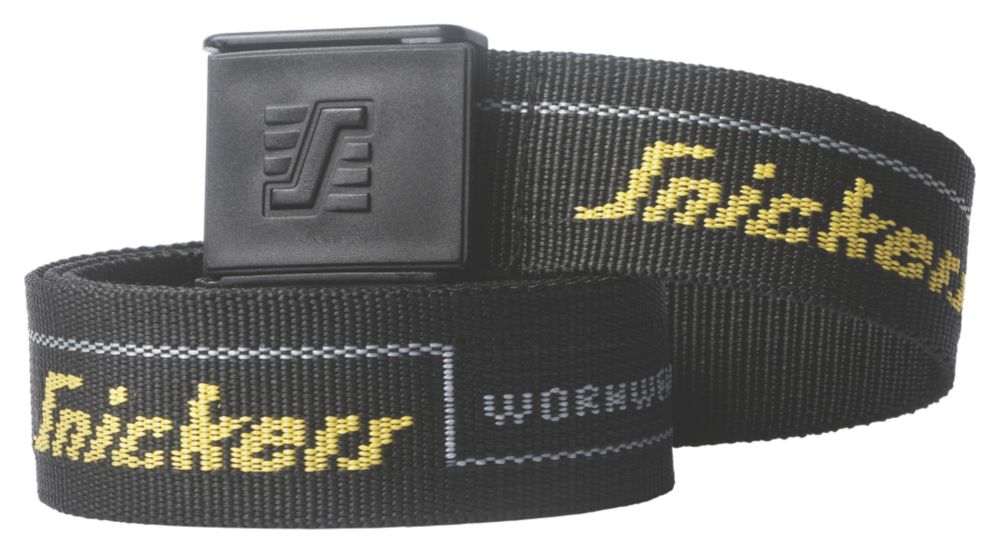 Snickers Ceinture noire taille unique, longueur 110 cm