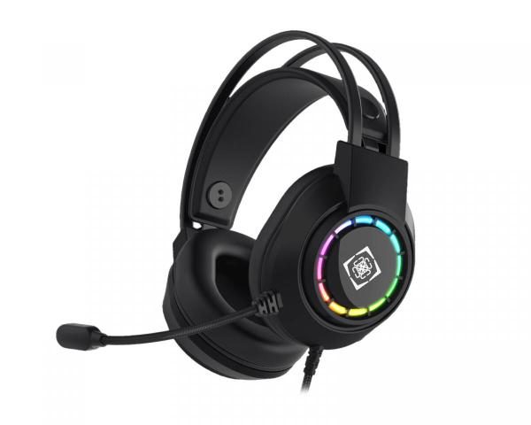Deltaco Headset Gaming Stereo DH2020 USB RGB schwarz