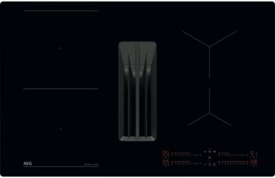AEG Plaque induction aspirante TH84CB03CB