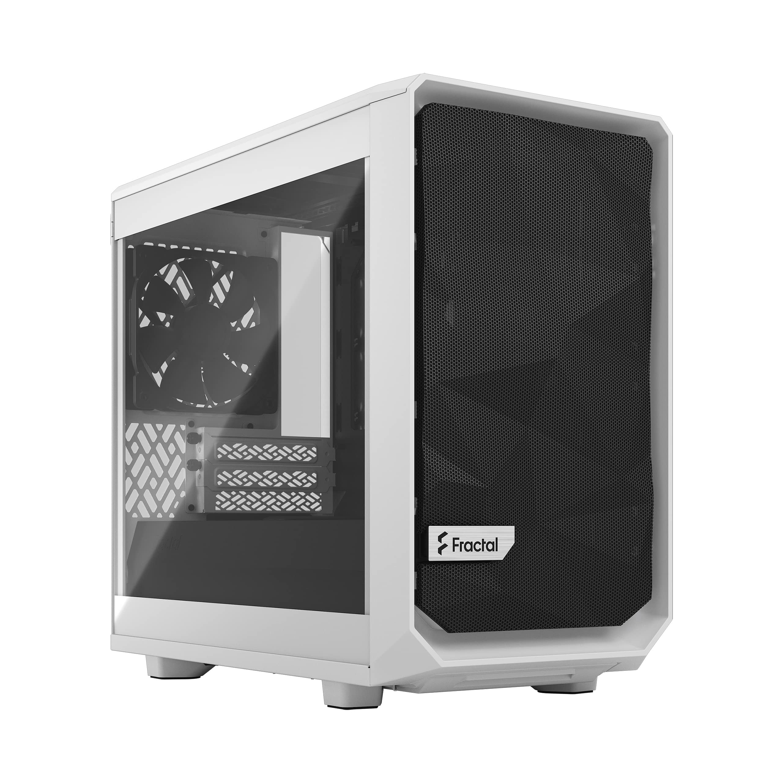 FRACTAL DESIGN Meshify 2 Nano White TG Clear Tint