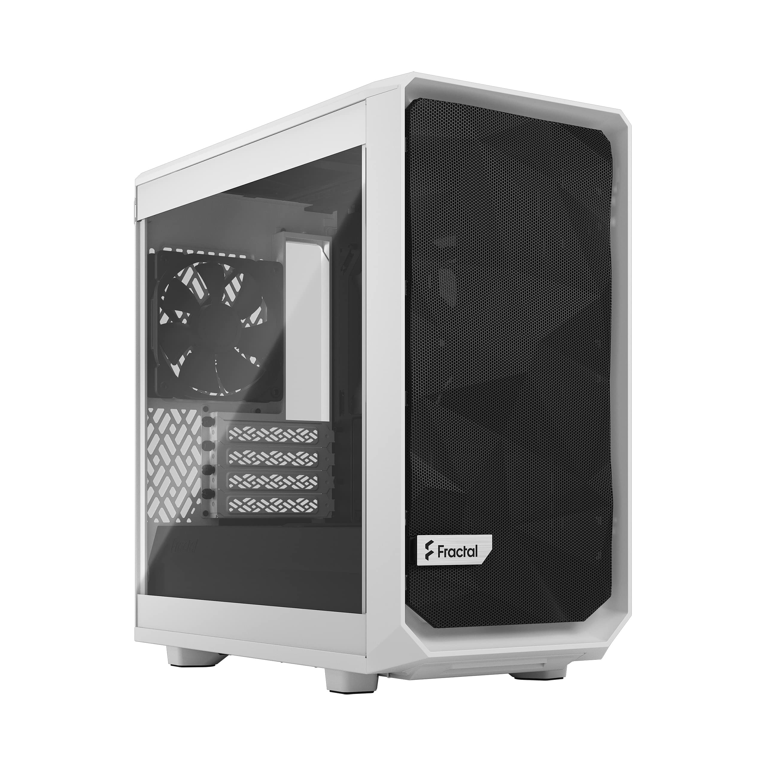 FRACTAL DESIGN Meshify 2 Mini White TG Clear Tint