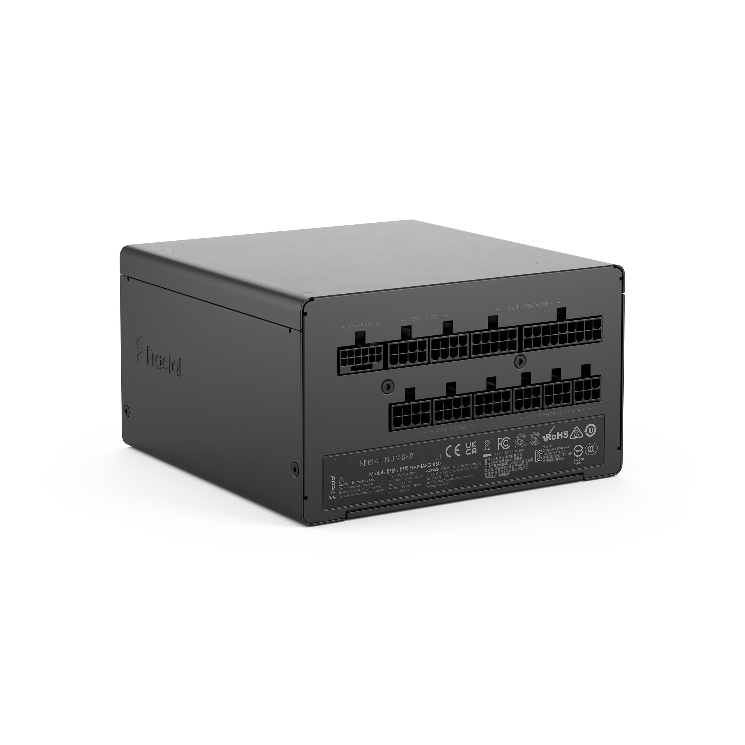 FRACTAL DESIGN FRACTAL Ion 3 Gold 1000W Black, EU Cord