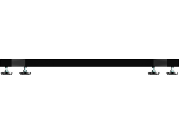 MULTIB Remplaçant roulettes pour série 180 RACKETS Noir pour moniteur En Acier