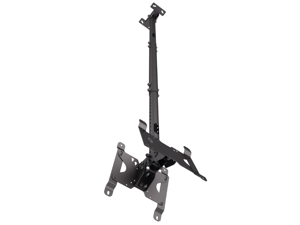 Support plafond dos à dos pour moniteur 10 au 32 Capacité 1