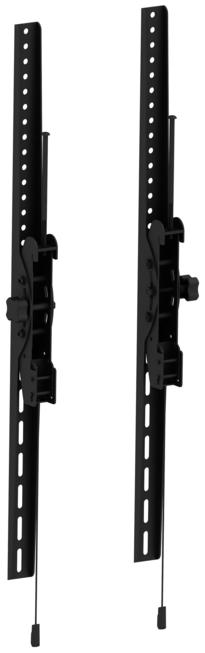 MULTIB Fixation inclinable RACKETS Noir 125 kg +8 /-8, 900 mm