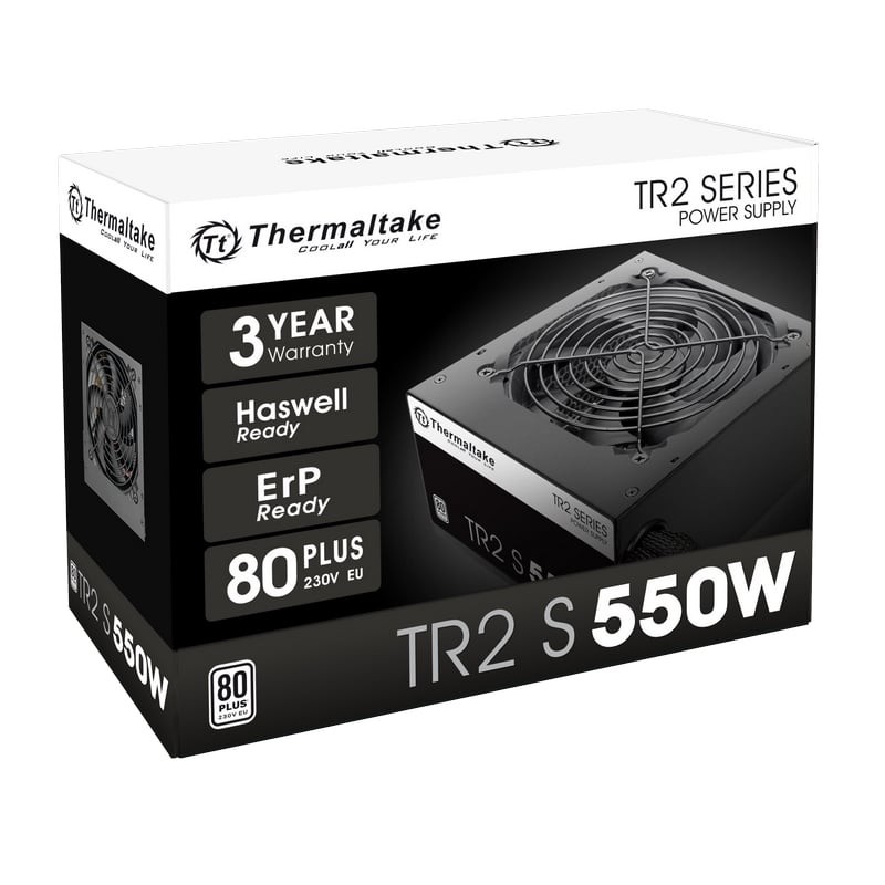 THERMALTAKE Netzteil TR2 S 550W ATX 80+ Black retail