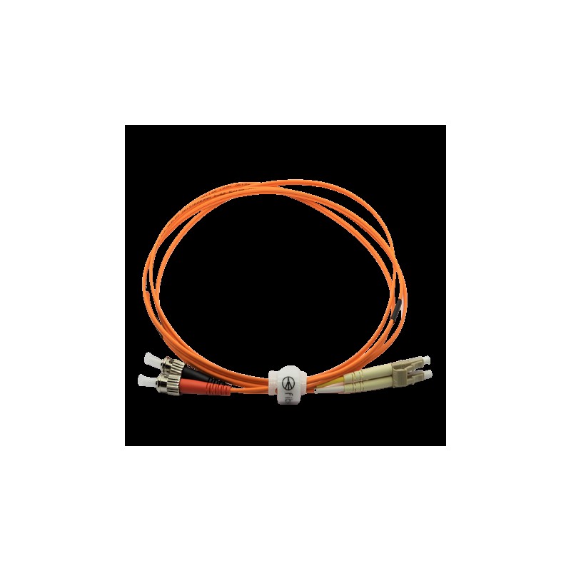 ekivalan Jarretière zip 2,0mm OM2 50/125 STPC/STPC LSZH orange 20m