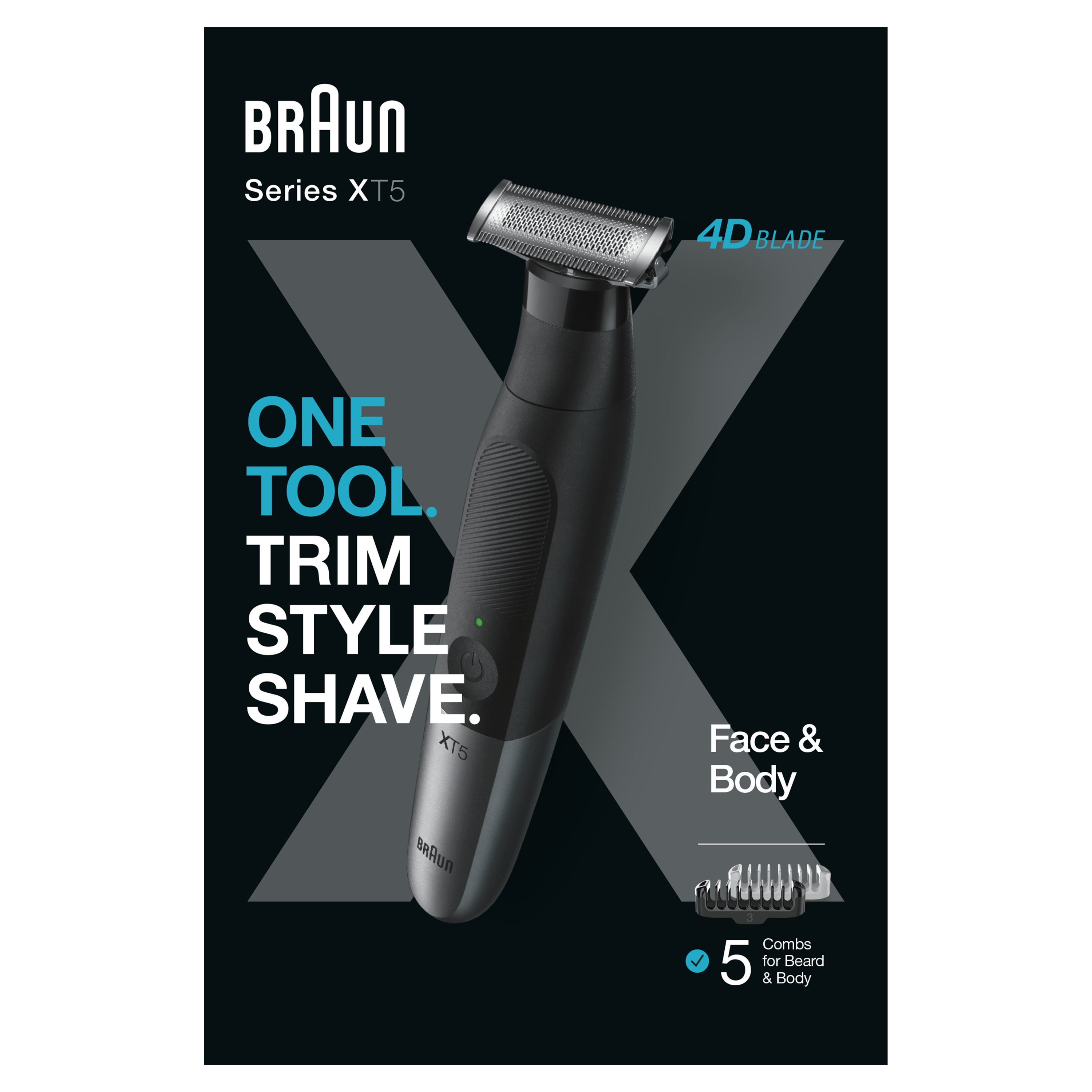 Braun Series X XT5100 Face + Body