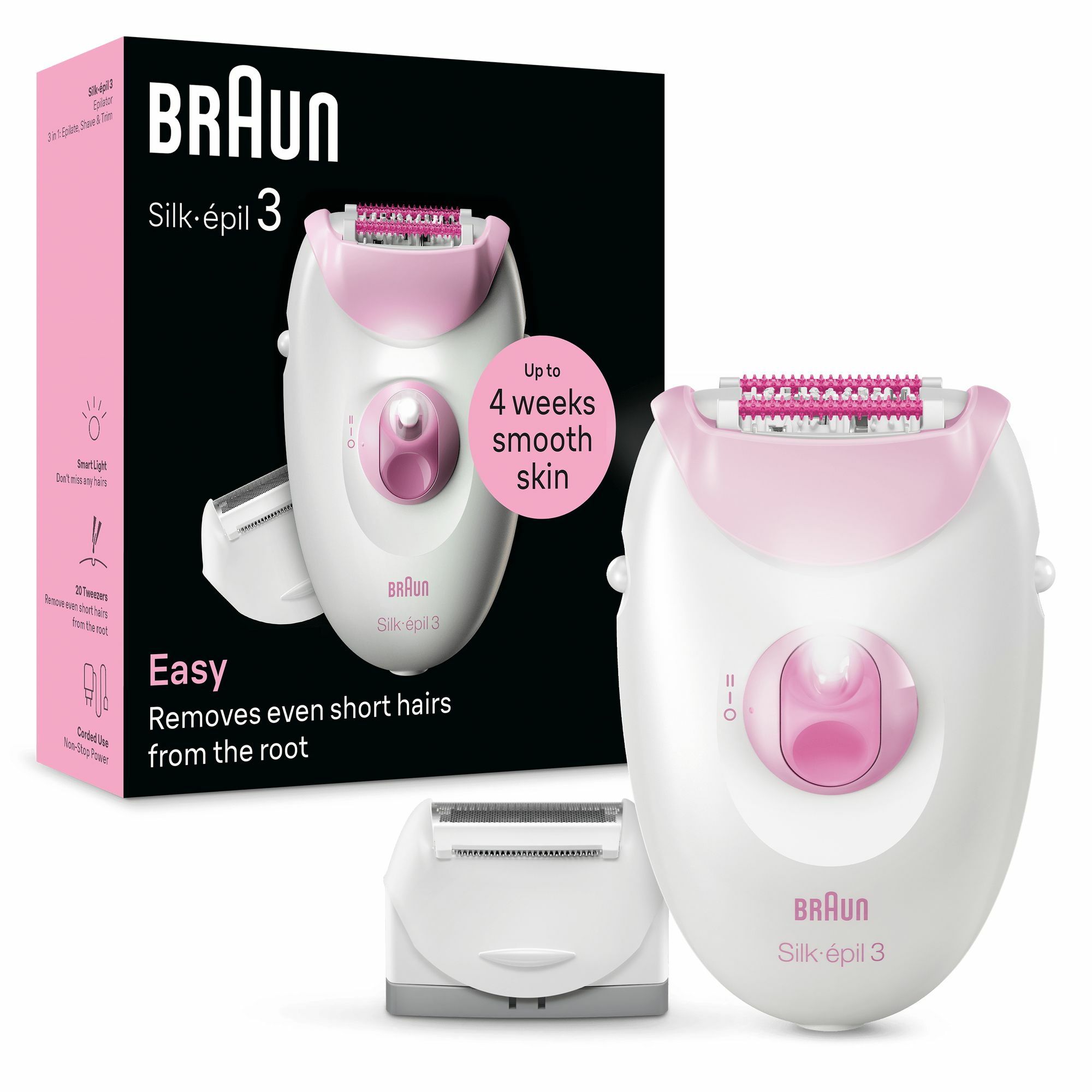 Braun Silk-épil 3-031 (weiÃ/lila