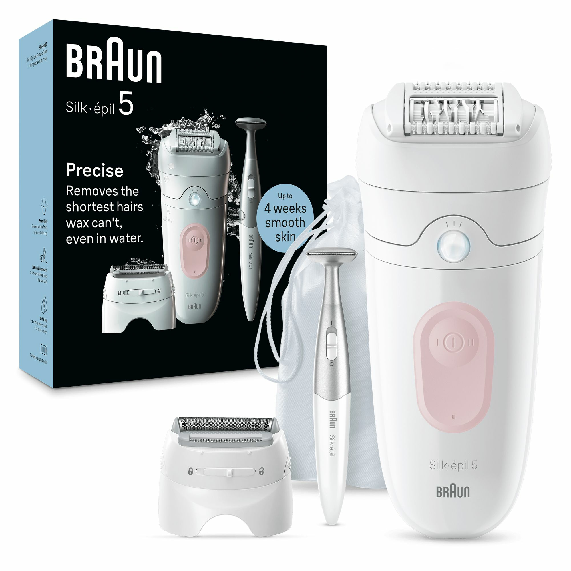 Braun Silk-épil 5-230 (weiÃ/rosa