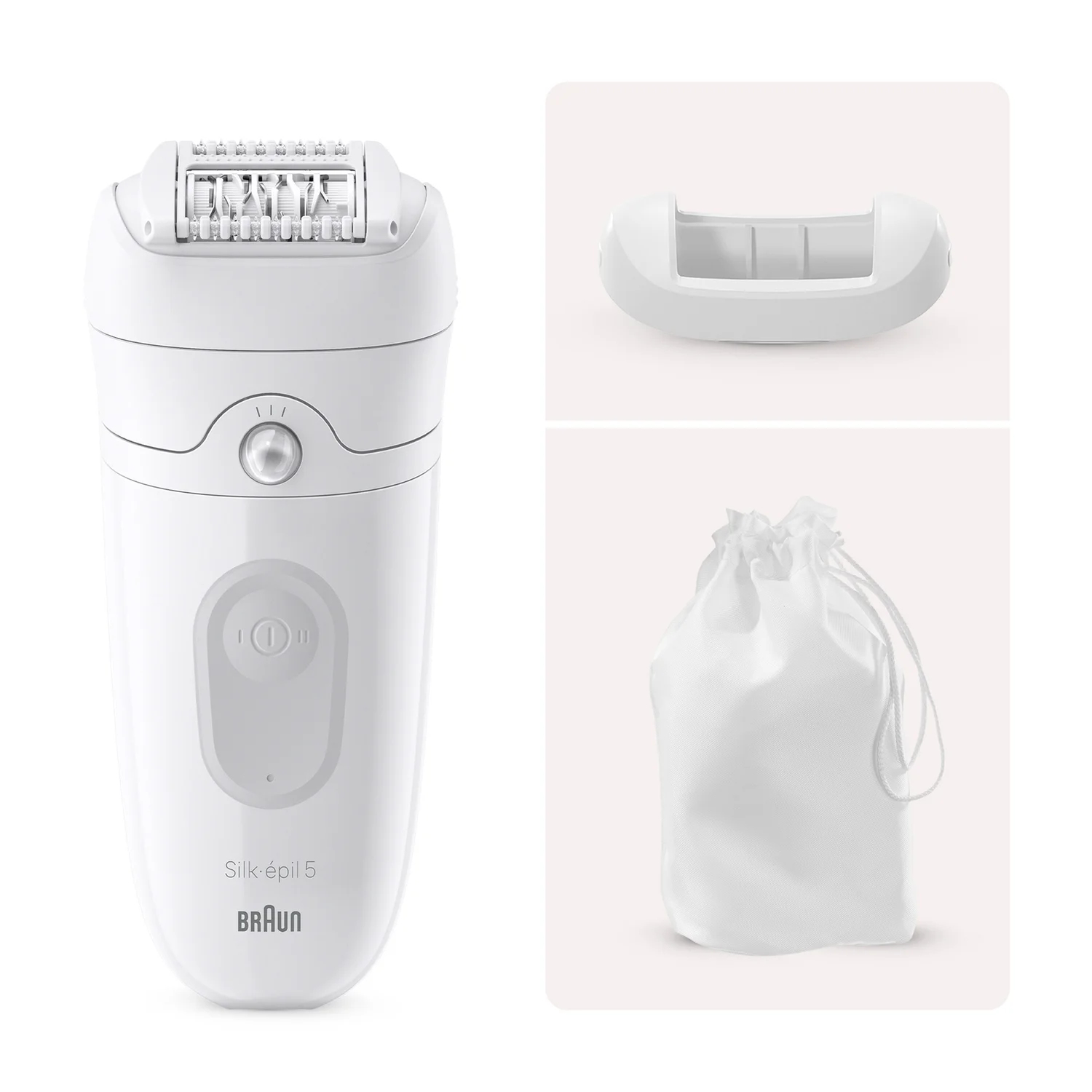 Braun Silk-épil 5-011 (weiÃ/silber