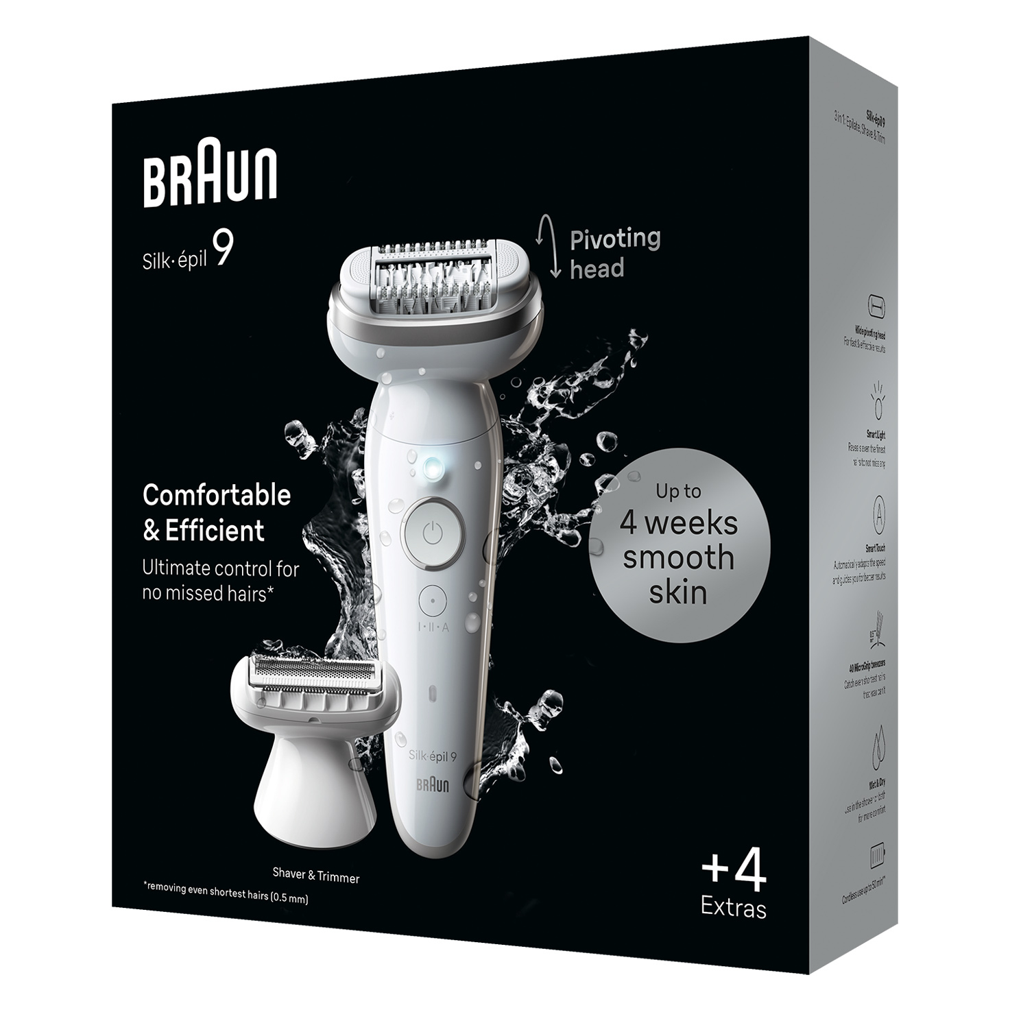 Braun Silk-épil 9 SES9-041 SensoSmart   (weiÃ/silber)