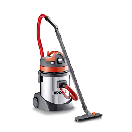 Promac Aspirateur de chantier Classe M eau/poussière 27L VAC-27-TB-R