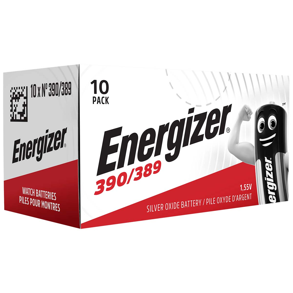 Energizer Modèle du produit : Pile plate 1,55V Oxyde d'argent (390/389)