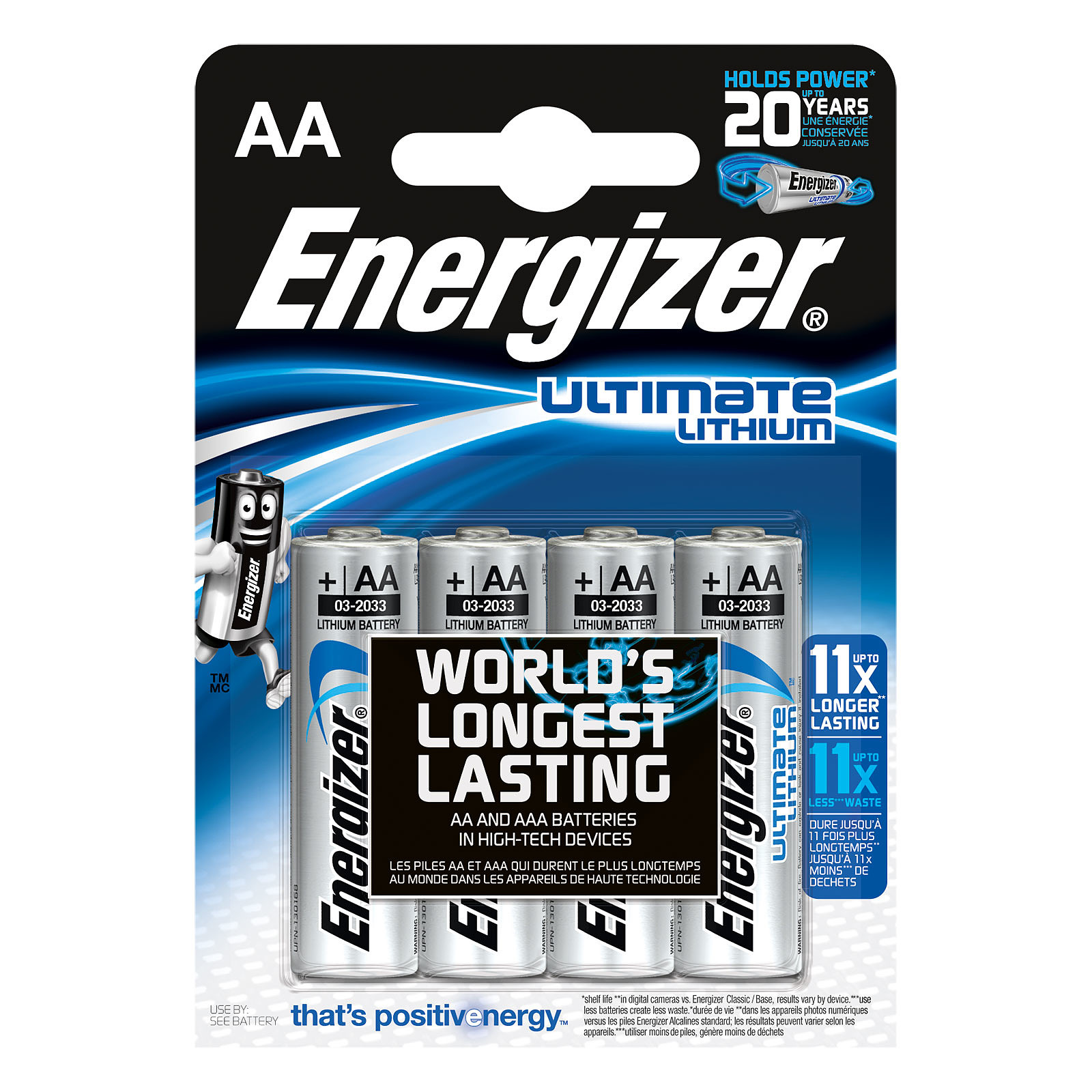 Energizer Ultimate Lithium AA (par 4)
