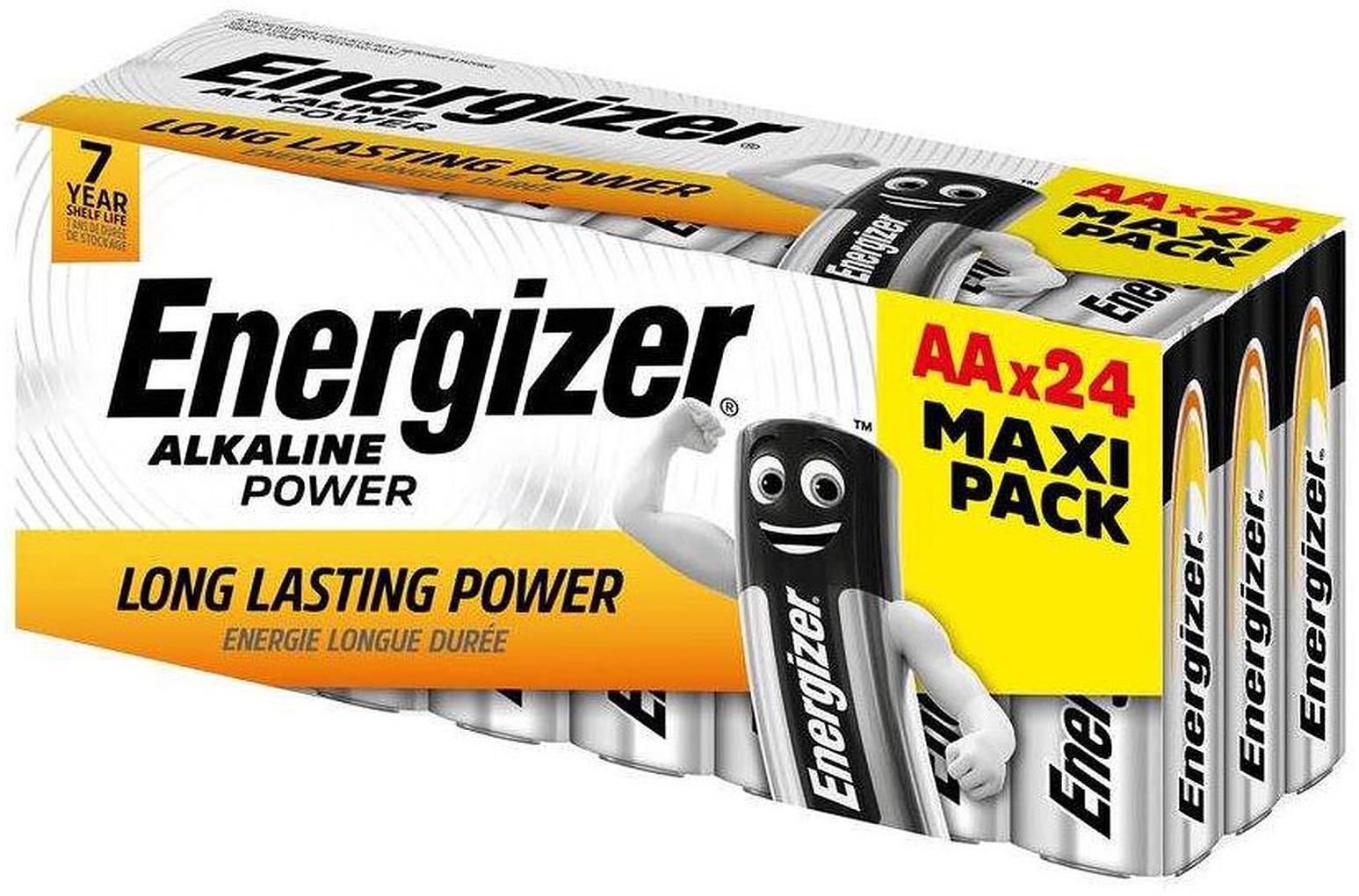 Energizer Alcaline Power AA (par 24)