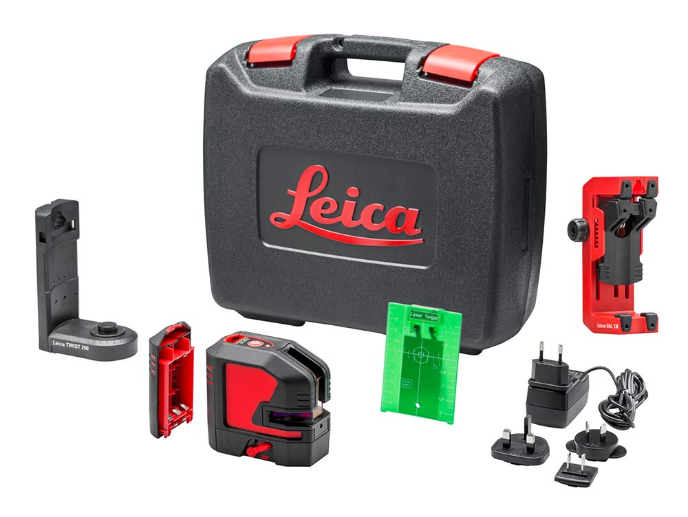 Leica LEICA GEOSYSTEMS Lasers à lignes croisées à nivellement automatique LINO, Type : L2G