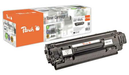 Peach Toner Canon 3484B002, CRG-725 black remanufactured