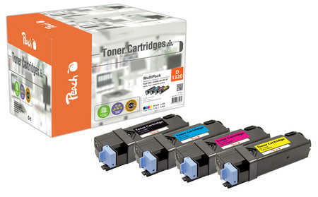 Peach Toner DELL 1320 MultiPack bk,c,m,y remanufactured